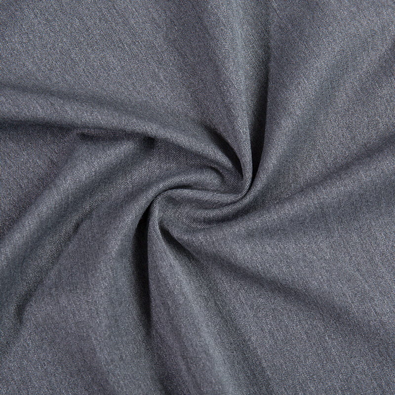 FX55885 Soft Handfeeling Polyester Rayon Spandex dengan Modal Top Dyed Suiting Fabric